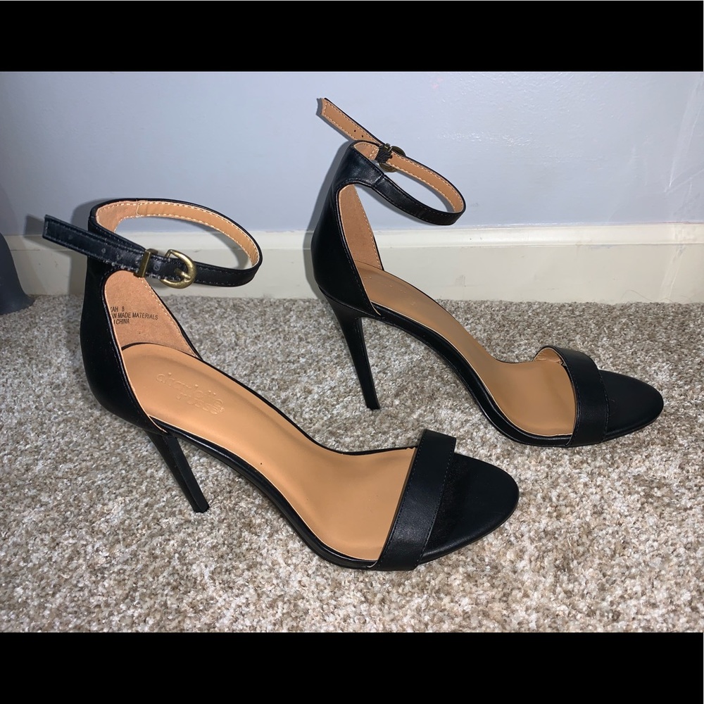 Black heels